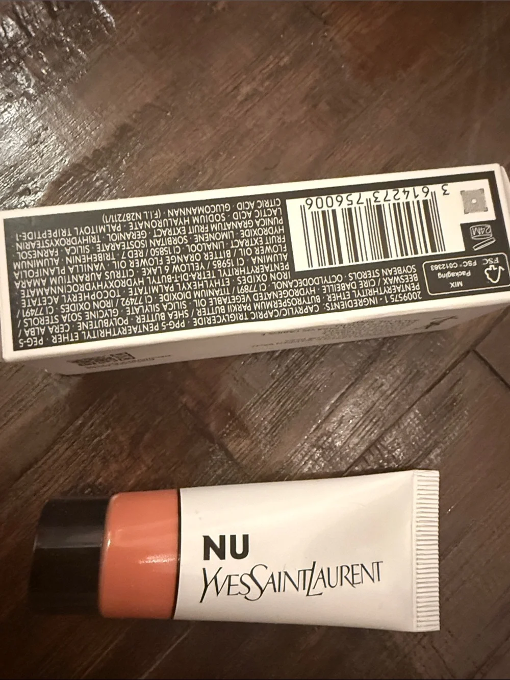 NEW YvesSaintLaurent lip and Cheek Balmy Tint color Nu Peach